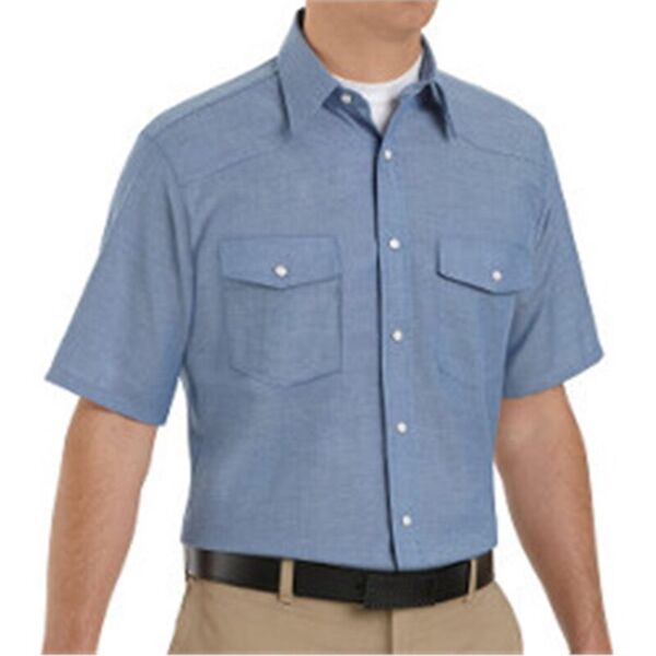 Men's Tall Deluxe Western Style Short Sleeve Shirt Thumbnail