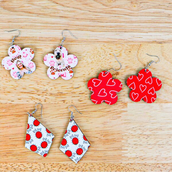 Sublimation Hardboard Earrings Thumbnail