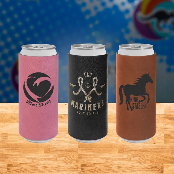 Blank Leatherette Beverage Holders Thumbnail