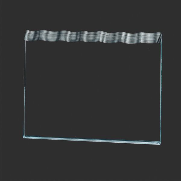 6" x 4 1/2" Tidal Series Jade Acrylic Award Upright Only Thumbnail