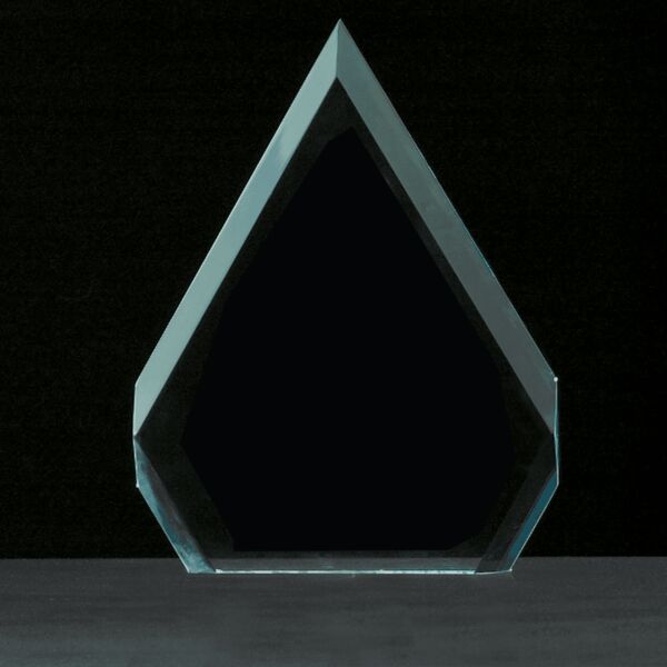 6" x 8" Arrow Series Jade Acrylic Award-Upright Only Thumbnail