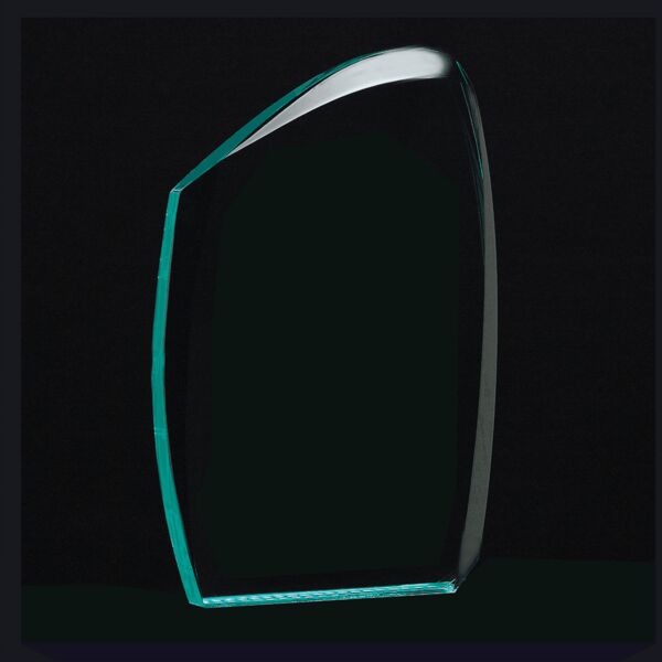 5 x 8 1/4" Tidal Series Jade Acrylic Award-Upright Only Thumbnail