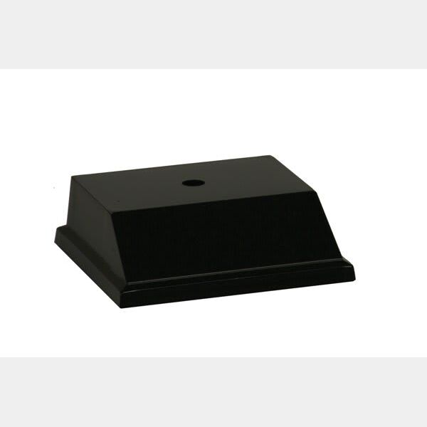 3 3/4" x 3 3/4" Centerhole Countersunk Big Plate Weighted Plastic Base Thumbnail