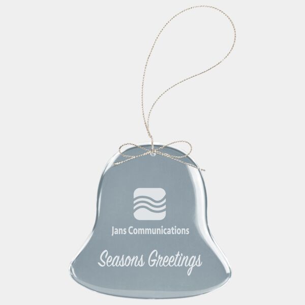 2 3/4" Crystal Bell Ornament Thumbnail