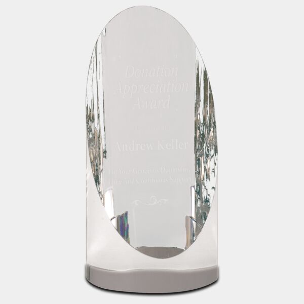 5 1/2" Crystal Cylinder Thumbnail