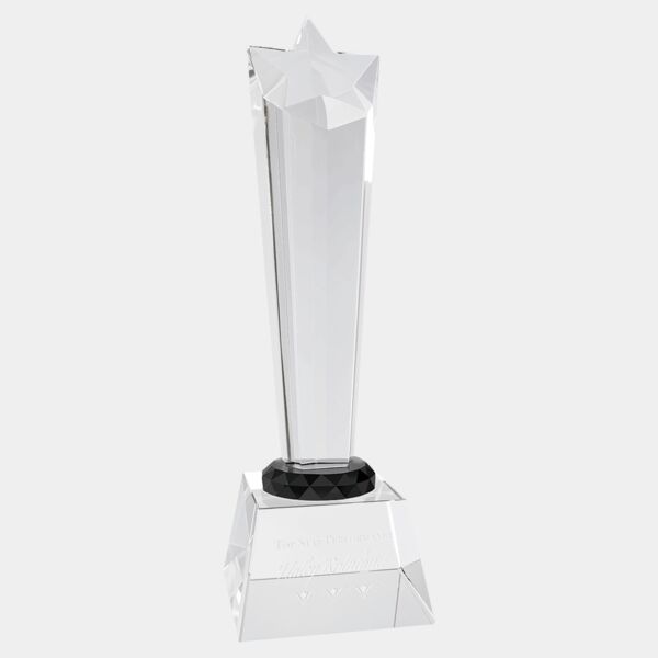 10" Crystal Rising Star with Base Thumbnail