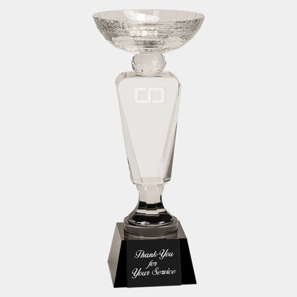 11" Crystal Cup with Pedestal Base Thumbnail