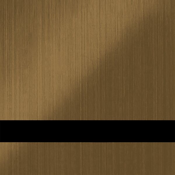 24X49 Duets Brushed Medium / 1/8 Laser Indoor Metals With Guard Thumbnail