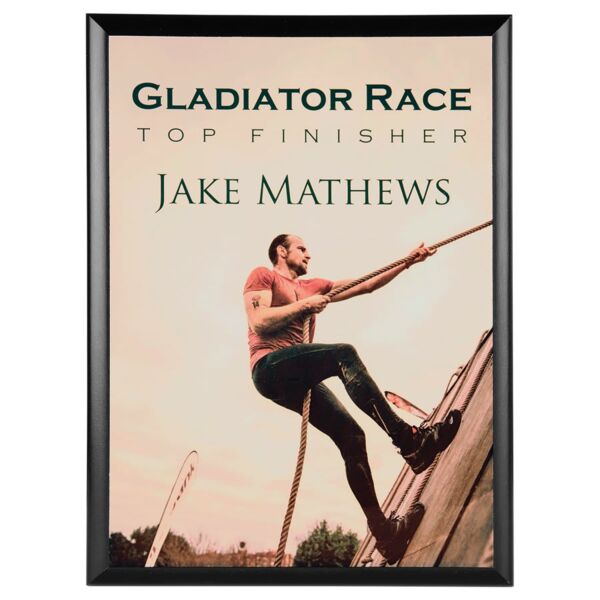 7" x 9" Luster Sub Plaque with Edge and Gloss Finish Thumbnail