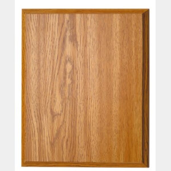 9" x 12" Oak Finish Plaque Thumbnail