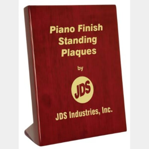 6 1/4" x 8 1/4" Piano Finish Standing Plaque Thumbnail