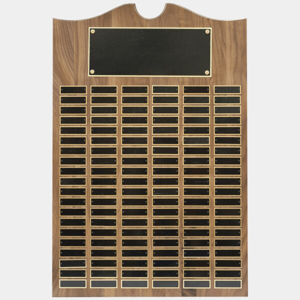 20" x 30" American Roster Plaque w/ 120 Plates Thumbnail