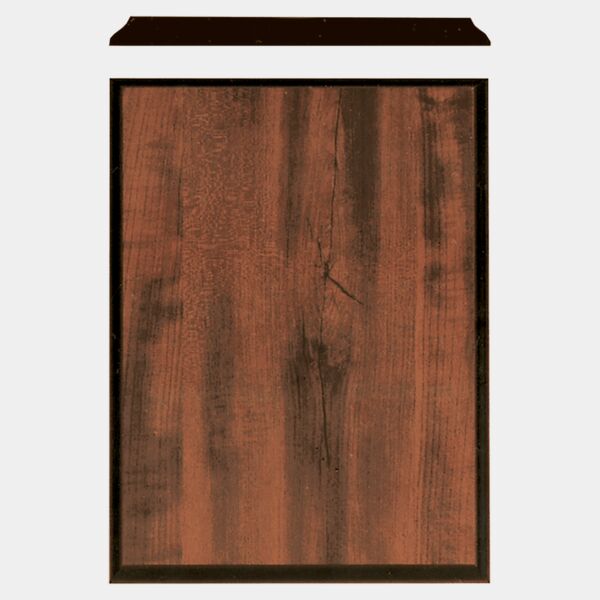 4 1/2" x 6" Finish Plaque with Edge Thumbnail